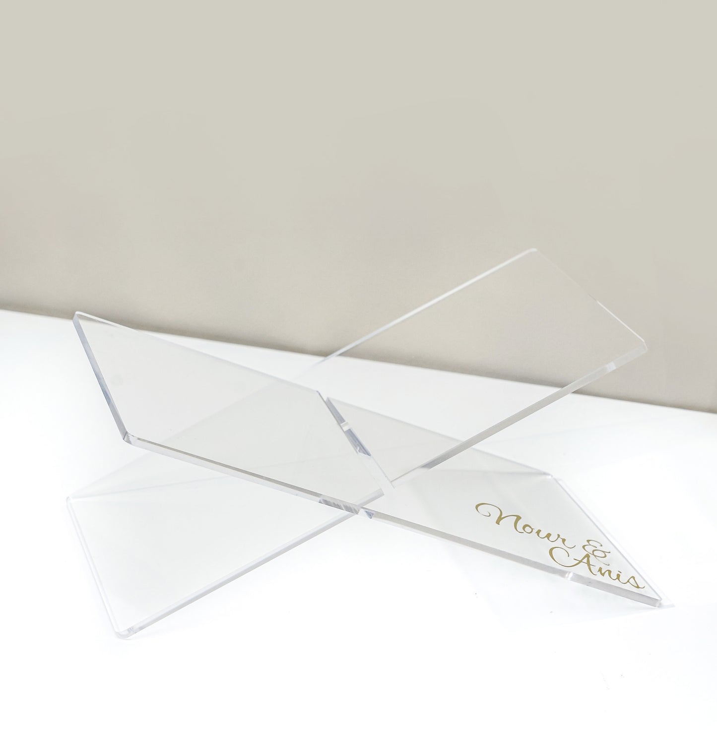 Anpassbarer Koranhalter aus Plexiglas
