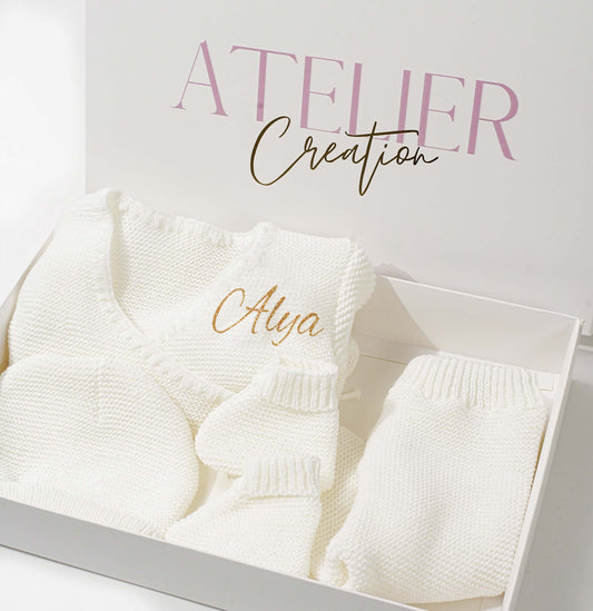 Conjunto de malha para bebé