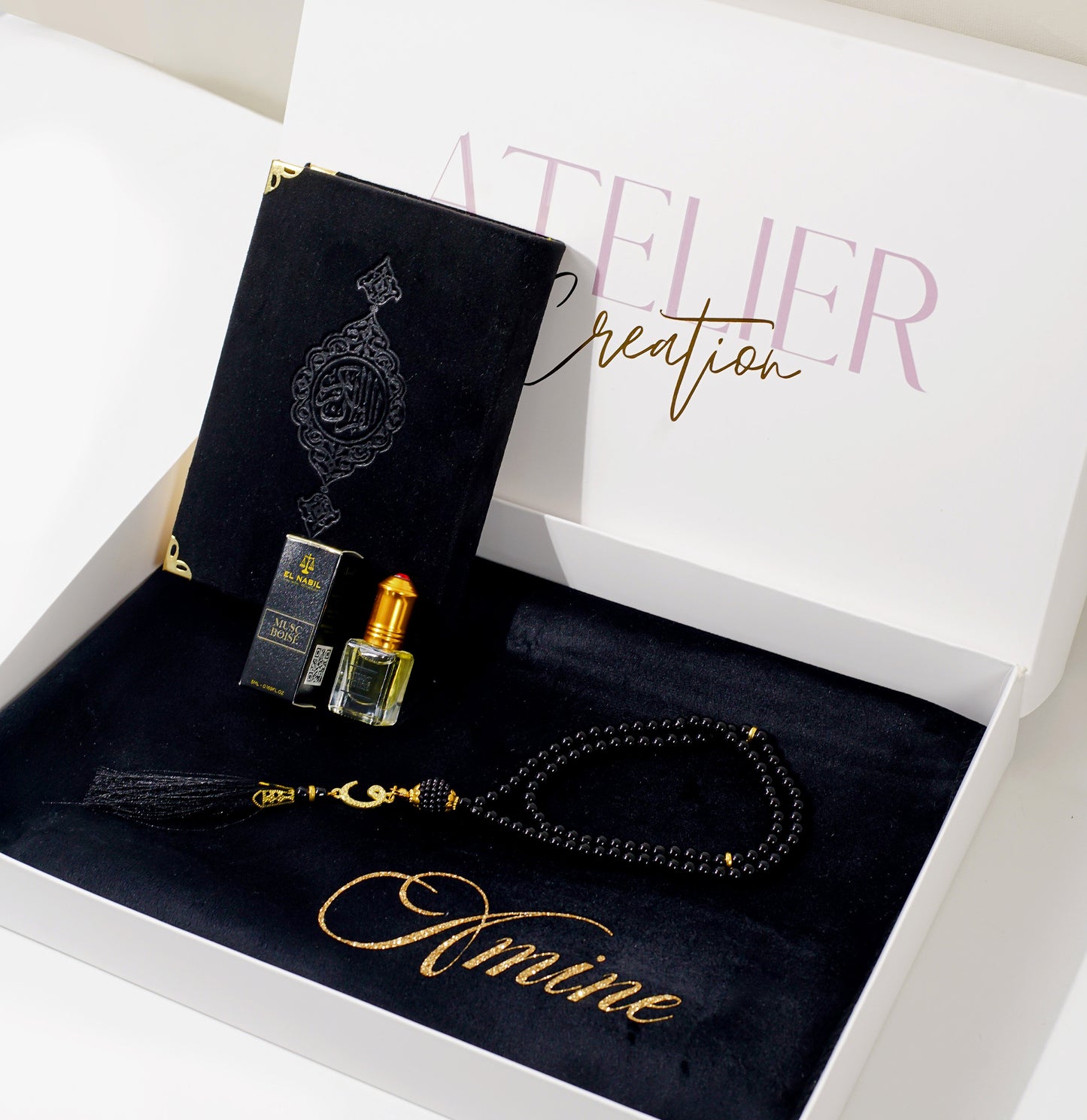 Black Sofia Box