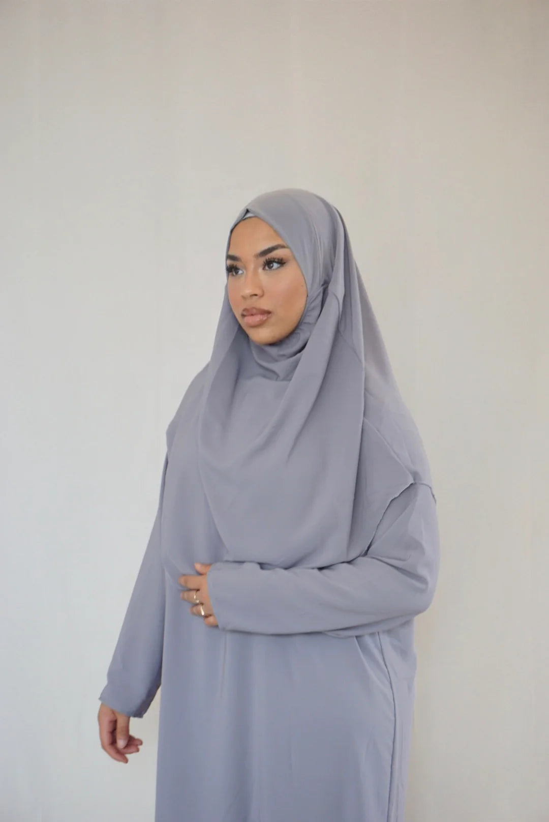 Gray prayer dress