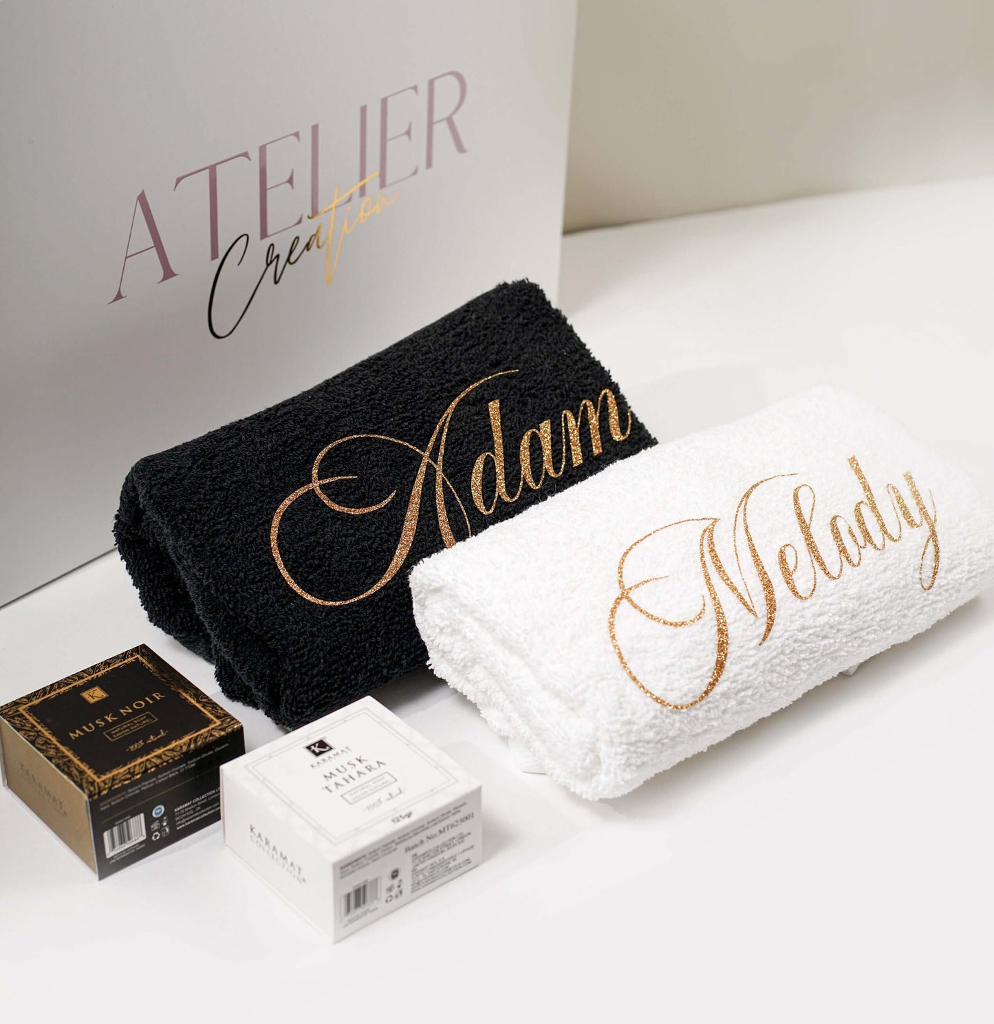 Box bain couple personnalisée