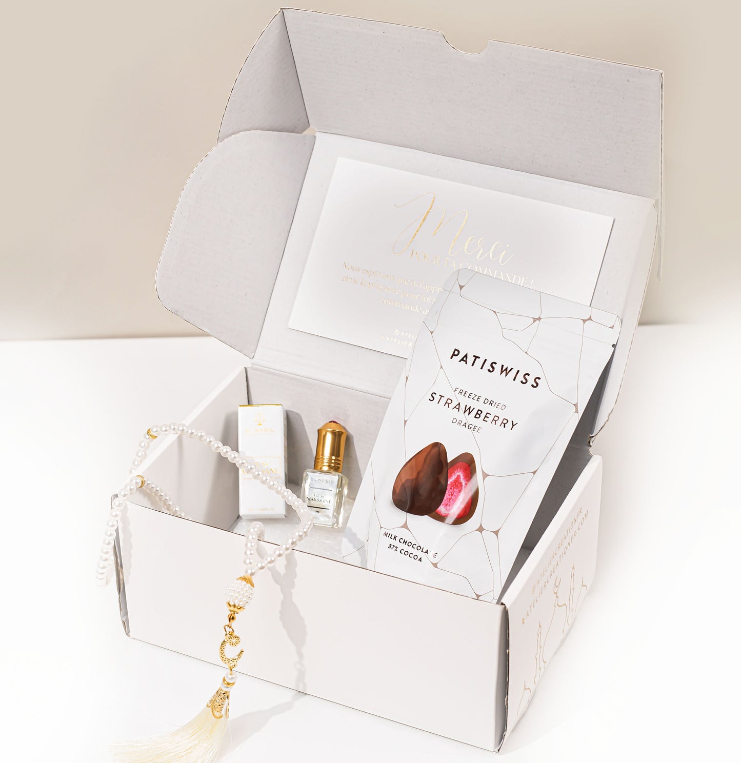 Caja Eid gourmand blanca