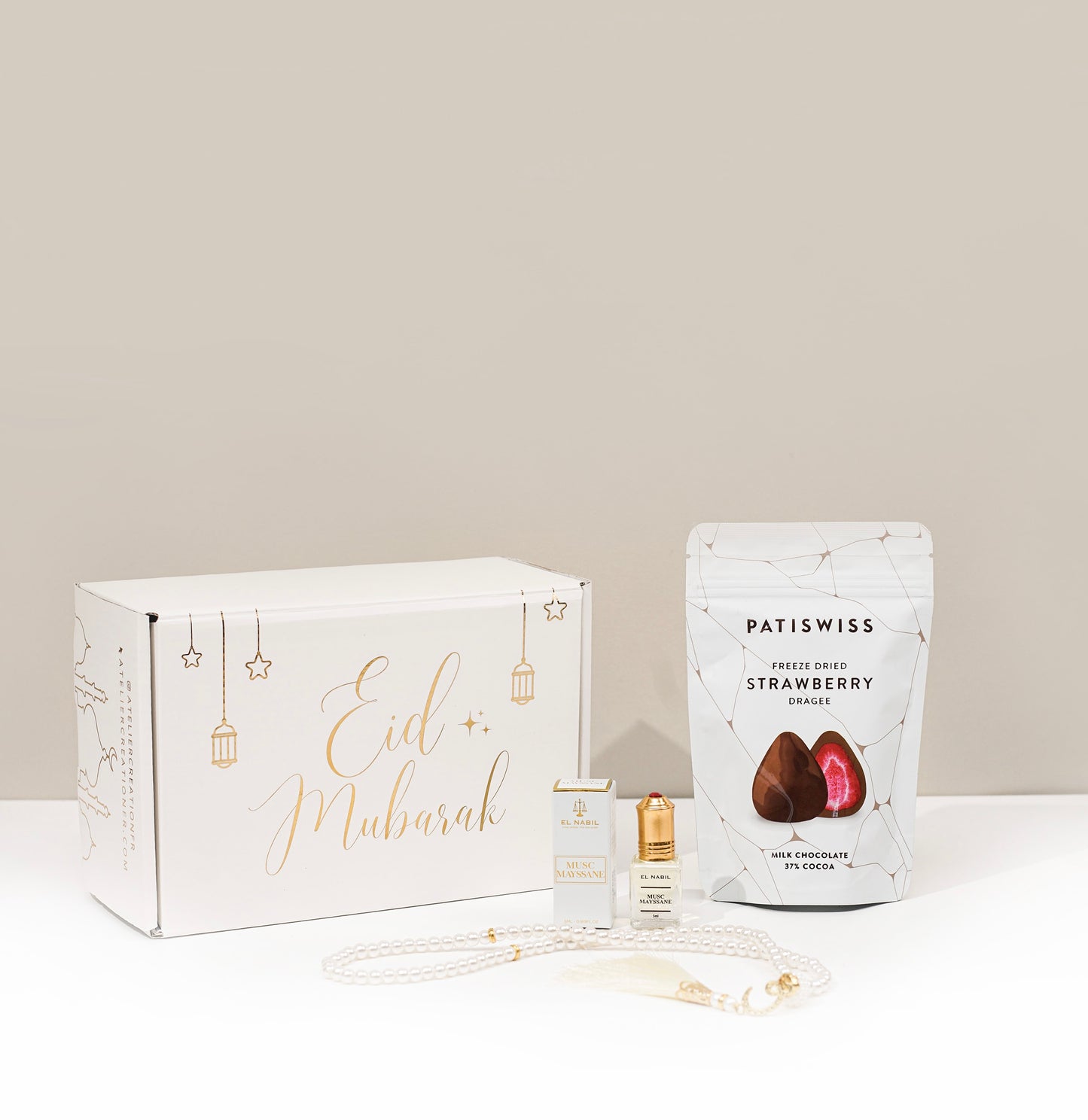 Caja Eid gourmand blanca
