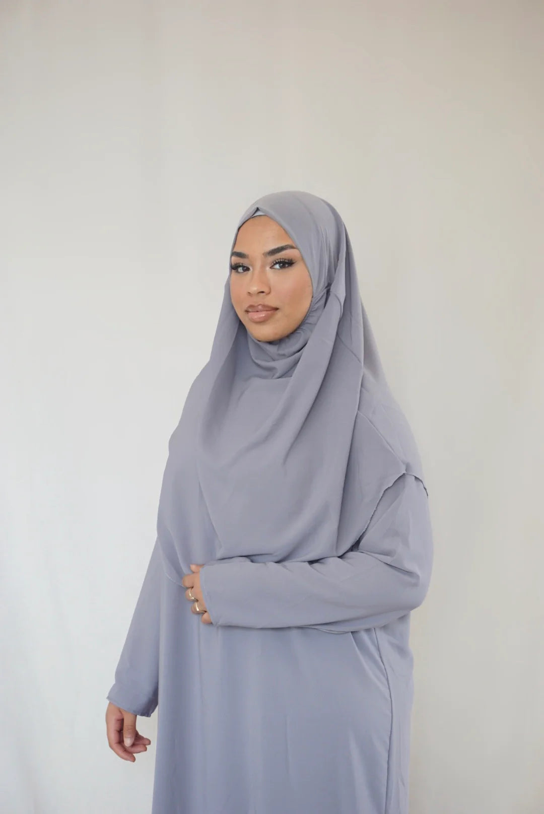 Gray prayer dress