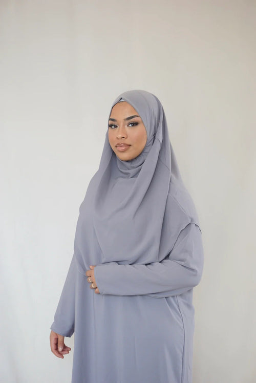 Gray prayer dress