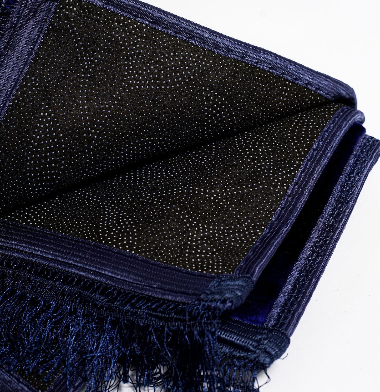 Dicker Gebetsteppich zum Personalisieren in Marineblau