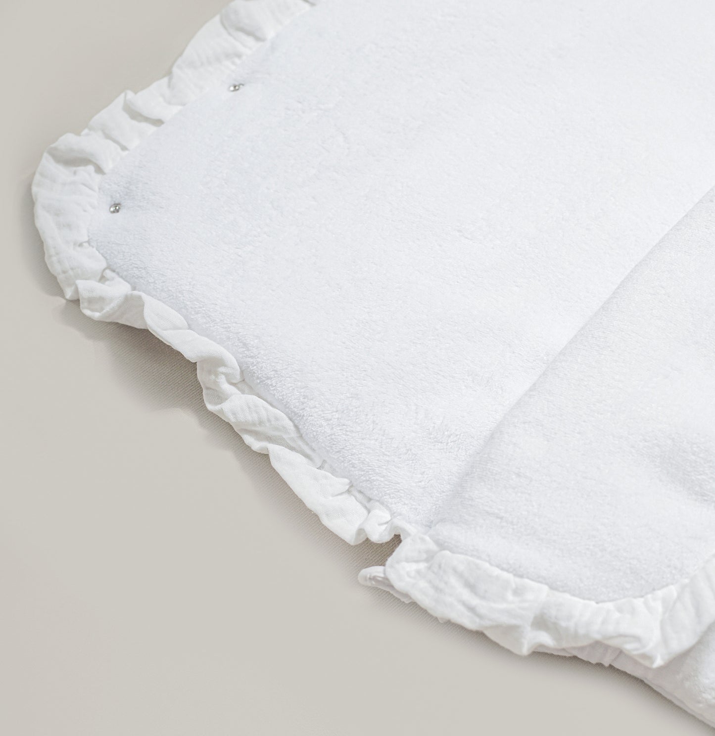 Sacco a pelo bianco in cotone