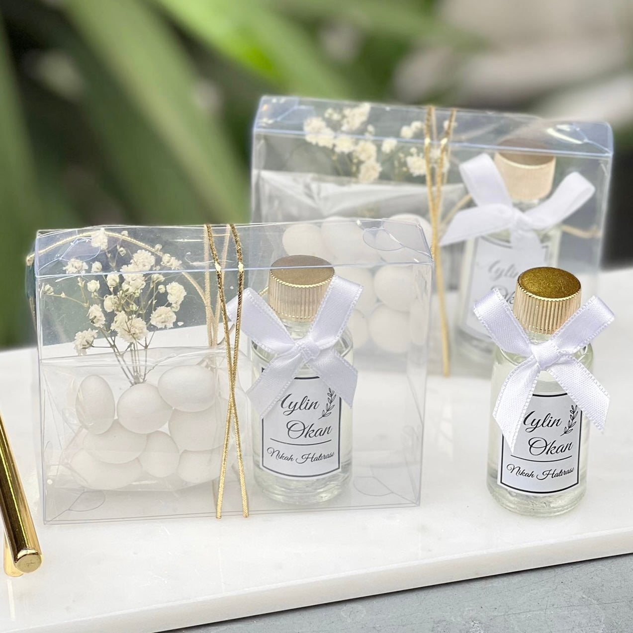 Coffret dragées & cologne
