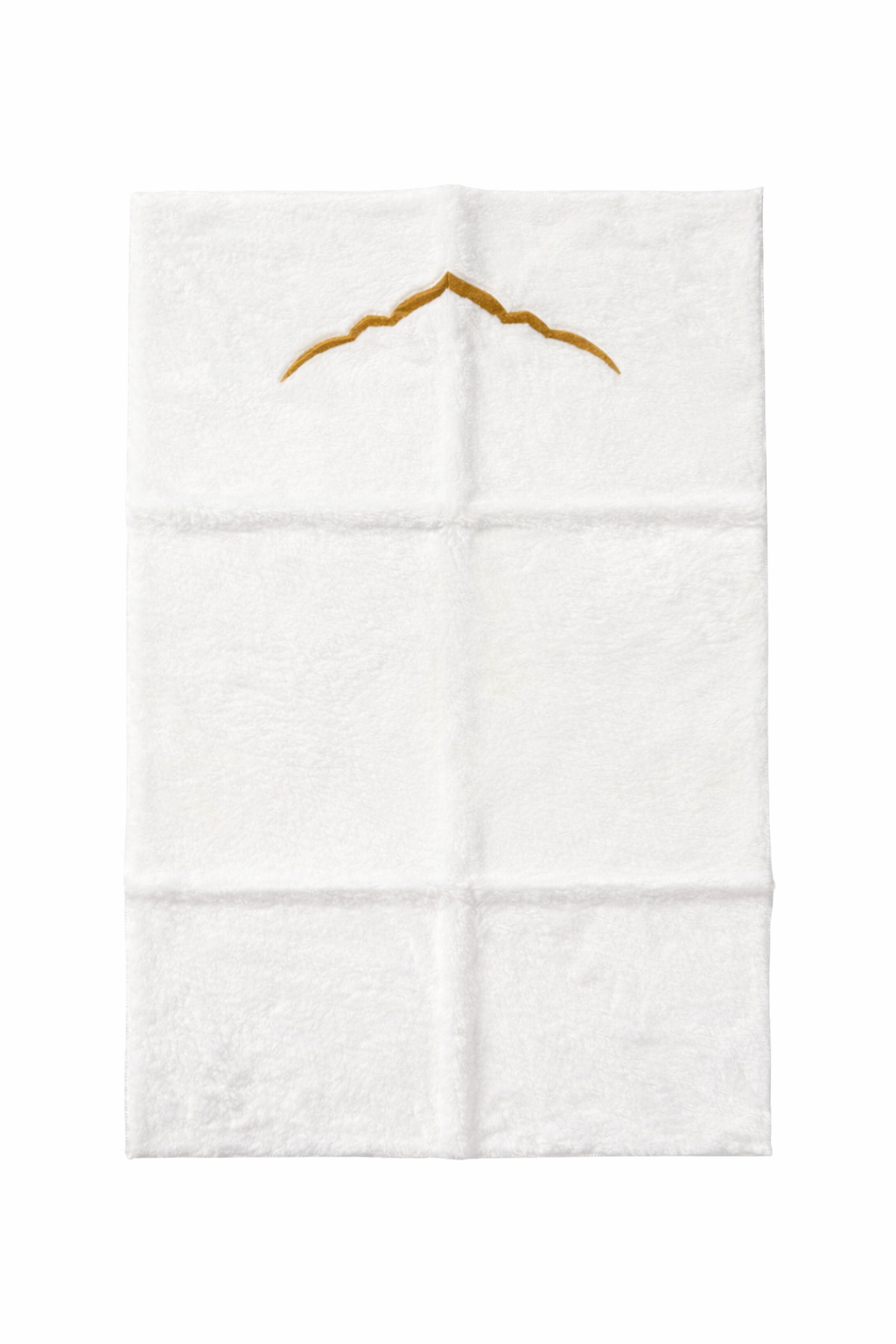 Tapis de Prière Signature blanc – Fausse Fourrure Épaisse
