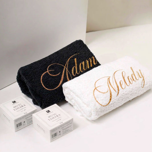 Personalisierte Badebox für Paare