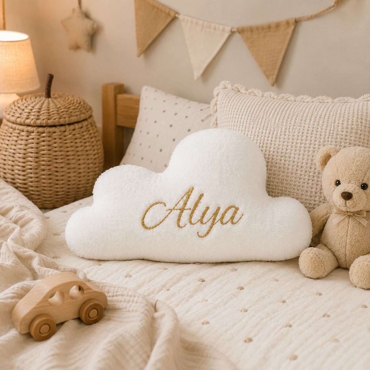 Cojín de nube personalizado