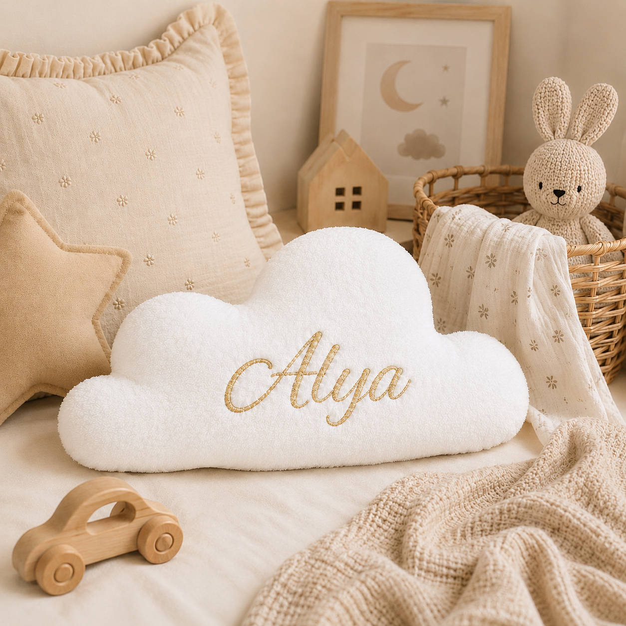 Cojín de nube personalizado