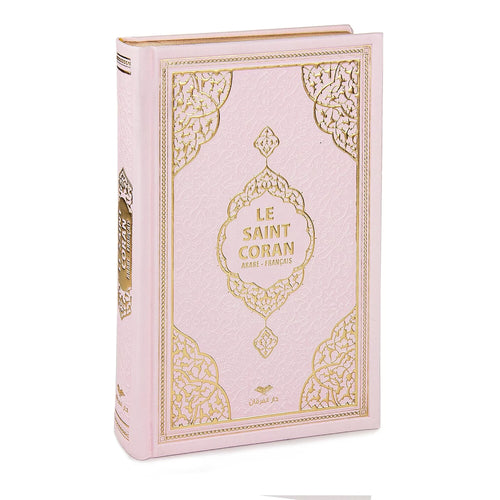 Pembe Arapça/Fransızca Kuran