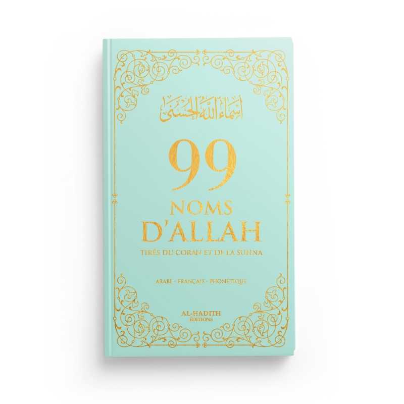 99 noms d’Allah vert eau