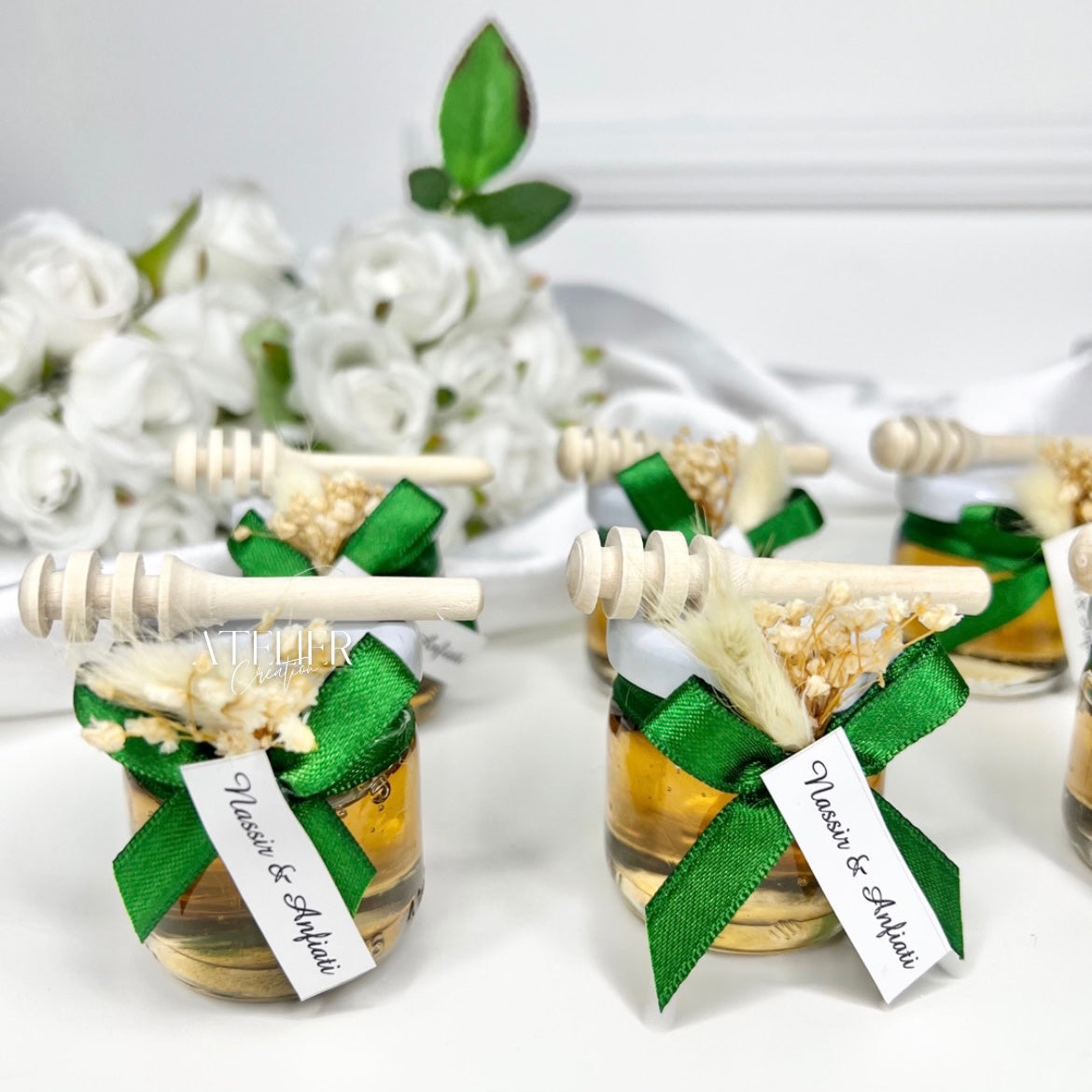 Chic &amp; Bohemian honey jars