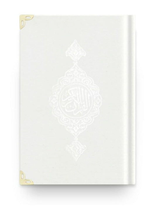 Coran velours arabe blanc