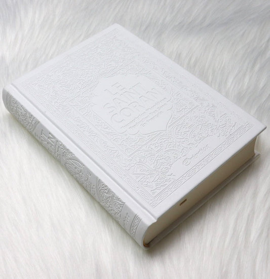 Quran Arabic/French leather snow