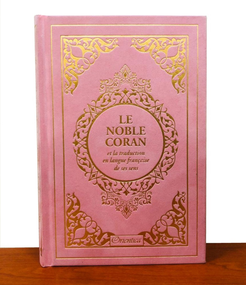 Coran Arabe/Français rose